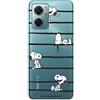 LA CASA DE LAS CARCASAS Custodia per Xiaomi Redmi 10 5G ufficiale di Peanuts Snoopy Stripes per proteggere il tuo cellulare. Cover per Xiaomi in silicone flessibile con licenza ufficiale di Snoopy