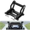 BIUGERCN Supporto GPS moto per CFMOTO IBEX, supporto navigazione moto per CFMOTO 450 MT MT450 LBEX 450 2024-2025 ADV Nero-12MM