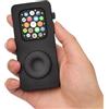 HUALIMEI Custodia in Lega di Alluminio per Apple Watch 49mm 44mm 45 46 42 40 41mm - Trasforma il Tuo Apple Watch in uno Smartphone, Copertura Protettiva in Metallo Stile iPod Retro con Click Wheel (Nero, 45mm