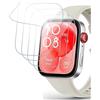 TMahhbid [5 Pack] Hydrogel Pellicola Protettiva Schermo per Huawei Watch Fit 5, [Film flessibile] Morbida TPU Protezioni Schermo [Trasparente HD]