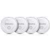 LocLynx Air Tracker Android, 4 Pezzi Tracker Tag Bluetooth Trova oggetti Compatibile con Google's Find Hub, Android Smart Tracker Tag per Bagagli/Borse/Portafogli/Zaini, Chiavi Trova Oggetti