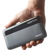Intenso Powerbank HE25000, batteria esterna con Power Delivery (140 W) e cavo di ricarica USB-C a USB-C, 25000 mAh, colore: Grigio/Nero