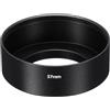 PATIKIL 37mm Paraluce Superficie Opaca Standard Antiriflesso Interno Nero | per Obiettivo Fotocamera