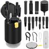 MXTIMWAN 20 in 1 Kit Pulizia PC,Portatile Kit di Pennello Pulizia Tastiera PC,Set Di Pulizia Delle Cuffie Con Obiettivo A Pennello,kit Pulizia per Iphone,Airpods,Fotocamera,Smartphone,Bianco