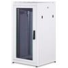DIGITUS Armadio di rete - Rack da 19 pollici - 22U - 60x60 cm - Profondità utile 54,3 cm - Portata 1200 kg - Autoportante - Porta in vetro - Grado di protezione IP20 - Serie Unique - Grigio