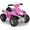 FEBER - Quad Racy Rosa 6V, Auto Elettrica per Bambini da 18 Mesi a 3 Anni, Accel
