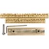 FUMENG Goffratrice Stampo Alfabeti Lettere Etichetta Macchina abbronzante Set di Strumenti per goffratura in Legno per timbri in Pelle,Set Meal a,Font1