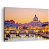 ARTTOR Quadri Moderni Soggiorno Roma italia basilica storia Quadro su Tela 120x80cm Stampe da Parete Camera da Letto Cucina 1 pezzo Wall Art Canvas Grandi Decorazione Murale Grafica Immagini AA120x80-2704