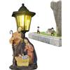 Generic Lanterne impermeabili per esterni, lanterne da giardino a energia solare, luci per presepe, illuminazione ambientale, decorazioni esterne da giardino per portico, patio e