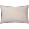 Morbidissimi - Set 2 Fodere Copricuscino Arredo Danae in Velluto 30x50 cm Tortora, Cuscini Decorativi con Cerniera Nascosta, Tinta Unita per Divano Letto Poltrona, Senza Imbottitura AC212