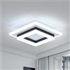 Pheashine Plafoniera LED Soffitto 24W, Lampada da Soffitto LED Quadrata, Lampadario Moderna in Acrilico per Camera da Letto, Cucina, Corridoio, Ingresso, Studio, 6500K