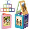 GWEOR Cornice Magnetica Mini, Set da 10, Colori Casuali, 6,5x8,8 cm, Cornice Magnetica Frigorifero, Magnete Foto, Compatibile con Fujifilm Instax Mini 11/9/8
