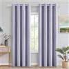 MIULEE Tende Oscuranti per Interni 2 Pezzi, Tenda Viola Chiaro Moderna per Soggiorno, Tenda Oscurante Finestra Camera da Letto Salotto, Tende Termiche Isolanti per Interni con Anelli, 2x 140x225 CM