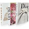 TOP CLADD Tavolino da caffè, libri decorativi per la casa, libri finti per decorazione, decorazione estetica per libreria, soggiorno, ufficio, camera da letto, 3 pezzi.