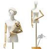 HIYOUGO Manichino Sartoriale, Articolato Busto Sartoriale Donna, Snodabile Femminile Manichino Busto per Centri Commerciali, Negozi di Abbigliamento, Vetrine (Colore : B)