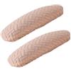 rockible 1 Paio di Copri Braccioli per Sedia da Ufficio, Copri Braccioli per Poltrona, Facili da Installare, Copri Braccioli Elastici per Sedia da Scrivania, Beige