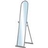 Domo Mea Specchio Autoportante a Figura Intera, Struttura in Metallo, 143x38x48 cm, Design Elegante e Moderno, Ideale per Camera da Letto e Bagno, Colore Metallo