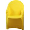 Zerci Beach Chair mobili Copertura Singola Elasticizzato Slipcover Divano Protector, Yellow, Taglia Unica (Solo Copertina, Nessuna Sedia)