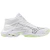 MIZUNO scarpe MIZUNO Wave lightning elite mid w bianco/grigio/lime