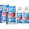 TAHJOS 2 Pezzi Denti Finti Modellabili Per Il Fissaggio, Faccette Dentali,30G Dentiera Provvisoria, Otturazione Dentale Provvisoria, Riempimento Del Dente Rotto Mancante(B)
