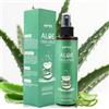 ASYBO Aloe Vera Spray 180 ml - 99% Organico Puro per Viso, Corpo e Capelli, Idratante Dopo il Sole con Vitamina E, ad Assorbimento Rapido