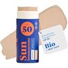 4 people who care Forpeople Bio Crema solare Stick SPF 50 · Impermeabile Surf Sunscreen con zinco · Filtro UV minerale · Per bambini e adulti · 100% naturale · Colore: Beige