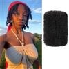 kachanaa Kackanaa - Capelli umani ricci afro crespi da 40,6 cm, per extension di dreadlock, 1 confezione di capelli umani Marley Twist per mini Twist Repair Locs Springy Afro Twist, 30 g/confezione