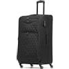 Flight Knight Lightweight 4 Wheel 800D Soft Case Suitcases Anti Crack Cabin & Hold Luggage Options Approved For Over 100 Airlines Including easyJet, BA & Many More!