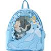 Loungefly Disney Cenerentola Lenticular Princess Series Mini Zaino, Multi, Taglia unica, Zaino