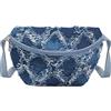 Aisi Marsupio da donna in denim, multifunzione, con cintura regolabile, Tintura a nodo., Marsupio