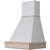 Cappe Rustiche Cappa classica STOCK 60 rustica legno frassino grezzo motore B52