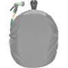Qualoramall Copertura per avvolgitubo Oxford 420D, a doppio strato, protezione resistente alle intemperie, per esterni, giardino, garage, piscina, grigio, 51 x 56 x 21 cm (grigio)