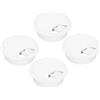 QUARKZMAN 4 Pz Passacavo per Scrivania 2 Pollici 50mm Tappo Bianco | per Organizzatore di Cavi per Casa Ufficio Tavolo per Computer, Passacavo Rotondo
