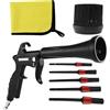PORFOYO Pistola di pulizia ad aria compressa, pistola di pulizia ad alta pressione, pistola ad aria compressa per pulizia interna auto, pistola di asciugatura per sedili, cerchioni, motore, tessuto, pelle