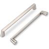 SYZOW 6 Pezzi Maniglia per mobili, maniglia per mobili antico, design, maniglia per porta mobile antico 160mm in lega di zinco (Nichel Satinato)