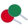 FERRI GROUP Paletta Moviere Ø 300 mm Rifrangente, Made in Italy - Disco di Segnalazione Rosso/Verde per Viabilità e Cantieri in Polietilene Alta Densità