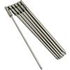 NIRJIK Cacciavite a croce lungo, set di punte lunghe, 6 pezzi, punte magnetiche extra lunghe in acciaio S2, 150 mm, per cacciaviti elettrici manuali e trapani, con codolo esagonale da 1/4
