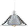 DC VOLTAGE DCVOLTAGE Paralumi a Sospensione Moderni Forma Conica Metallo Base Lampadina E27 Facile Installazione per Cucina Ufficio Bar Hotel Caffetteria Soggiorno