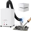 ATOMSTACK D5 Purificatore d'aria Con Filtro HEPA Per Incisore Laser P1 5W - Mini Aspiratore di Fumi Per Incisori Laser Con Filtrazione a 3 Strati Incluso Carbone Attivo