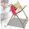 Izrielar Cavalletto sägebock für kettensägen per sega a catena con supporto per motosega, pieghevole, per segherie e officine, portata fino a 150 kg, 81 x 72 x 78,5 cm