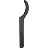 sourcing map Chiave a gancio a C, 95 - 100 mm, perno a C per moto, cromo vanadio, chiave inglese con testa quadrata da 5 mm, per macchine, veicoli, meccanici