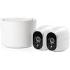 Arlo VMS3230 Sistema di Videosorveglianza Wi-Fi con 2 Telecamere di Sicurezza senza Fili a Batteria, HD, Visione Notturna, Interno/Esterno, App Android e iOS, Funziona con Alexa e Google Wi-Fi