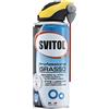 SVITOL Lubrificante Professional Grasso, trasparente, 400 ml Spray con PTFE, erogatore con Cannuccia, elimina attrito, resiste a Temperature e pressioni, valvola 360°