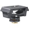 Movo SMM8 supporto antivibrazione gommato per microfoni e registratori, per fotocamere DSLR e aste telescopiche supporto universale 1/4 per Zoom H1, H2n, H4n Pro, H5, H6, Tascam DR-40, DR-05, DR-07