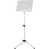 Classic Cantabile Leggio Orchestrale in Lamiera Forata Heavy Bianco