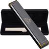 EASTROCK TOCYORIC Blues Harmonica 24 Hole C Key with Case, Mouth Organ Harp, Diatonic Harmonica for Beginner, Adult, Kids, Professional, Students, Friends, Gifts