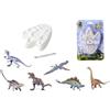 Simba Nature World 104342657Q01 - Set di scavatori di dinosauri - Set di scavatori del mondo della natura con dinosauri e strumenti, 9-11 cm 16 cm, dai 3 anni in su