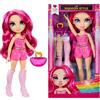 Rainbow High My Fashion Style Bambola - Stella - Bambola alla moda color fucsia di 28 cm con outfit, borsetta e stivali, per giocare, snodata, da collezionare, per bambini dai 4 ai 12+ anni