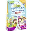 Simba 105953074 - Glibbi Snoball, Battaglia di palle di neve tutto l'anno, in polvere trasforma l'acqua in neve, 4 x 20 g, 60 palline, massa di gel, Snowball, Glibber, dai 3 anni in su