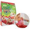 ZIMPLI - Eco Slime Baff Rosso, 1 utilizzo per il bagno o 4 per il gioco, trasforma magicamente l'acqua in uno slime denso e colorato, giocattolo da bagno eco-consapevole per bambini